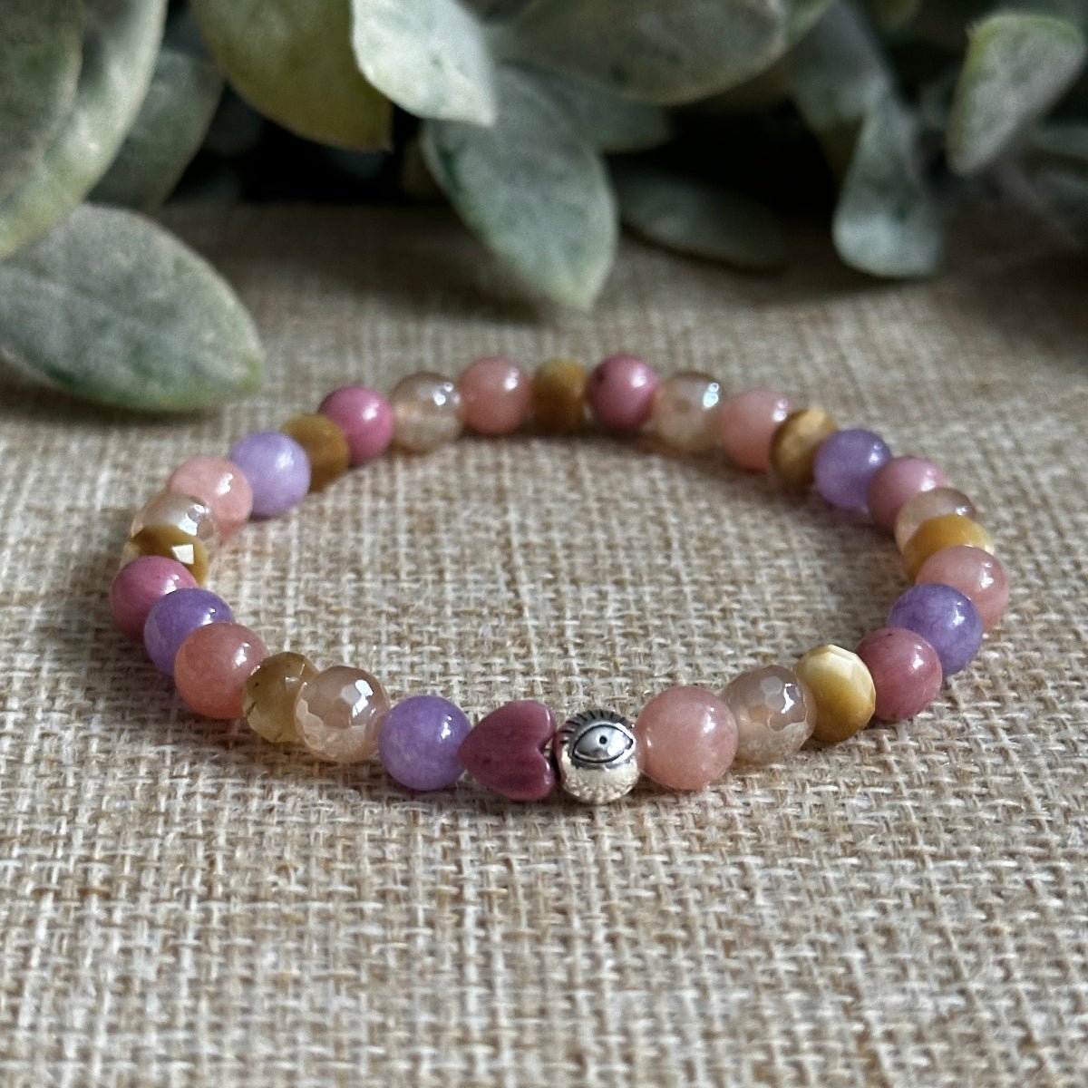 Feminine energy bracelet for love, balance, and inner strength