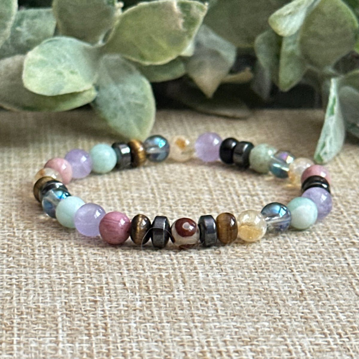nurse bracelet gift, crystal bracelet for nurses, caregiver bracelet handmade,