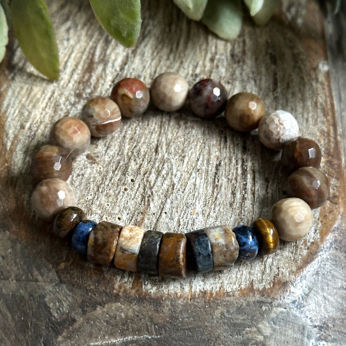 Crystals for Anxiety, Stress, Overthinking, Bracelet, Men, Women, Gemstones