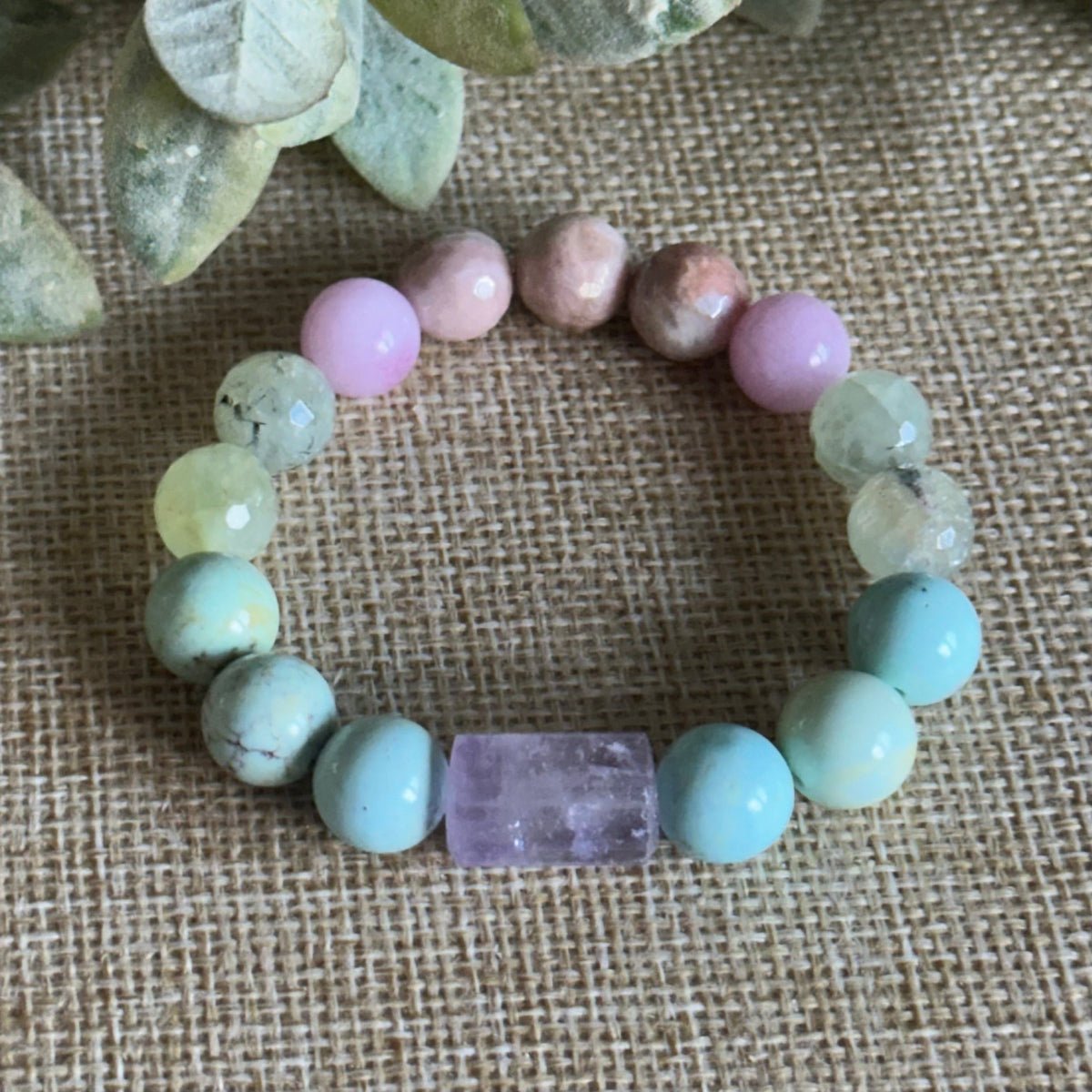 gemstone bracelet for joy, happiness and love  Turquoise