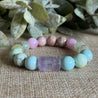 Crystal bracelet for joy, happiness and love Amethyst