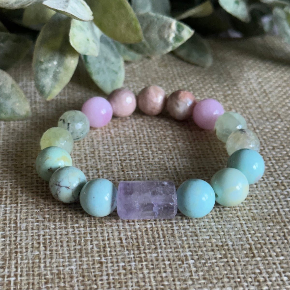 Crystal bracelet for joy, happiness and love Sunstone