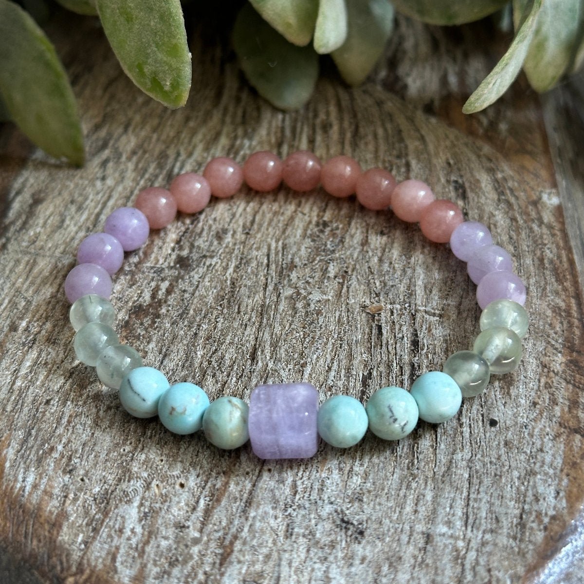 True Joy Beaded Gemstone Spiritual Bracelet