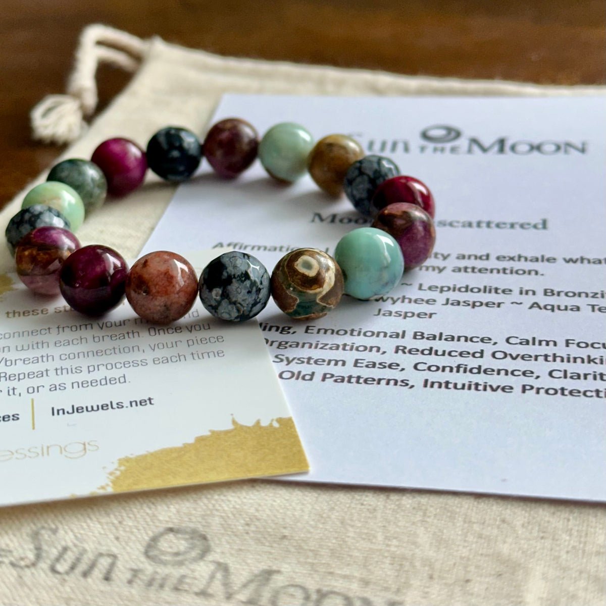 Crystal Gemstone Perimenopause Bracelet