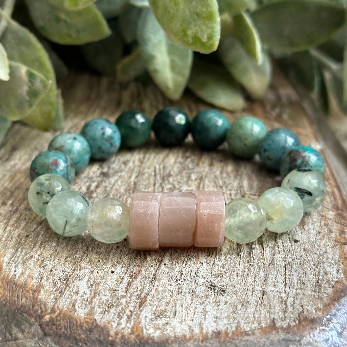 Crystals for Abundance, Growth, Love, Bracelet