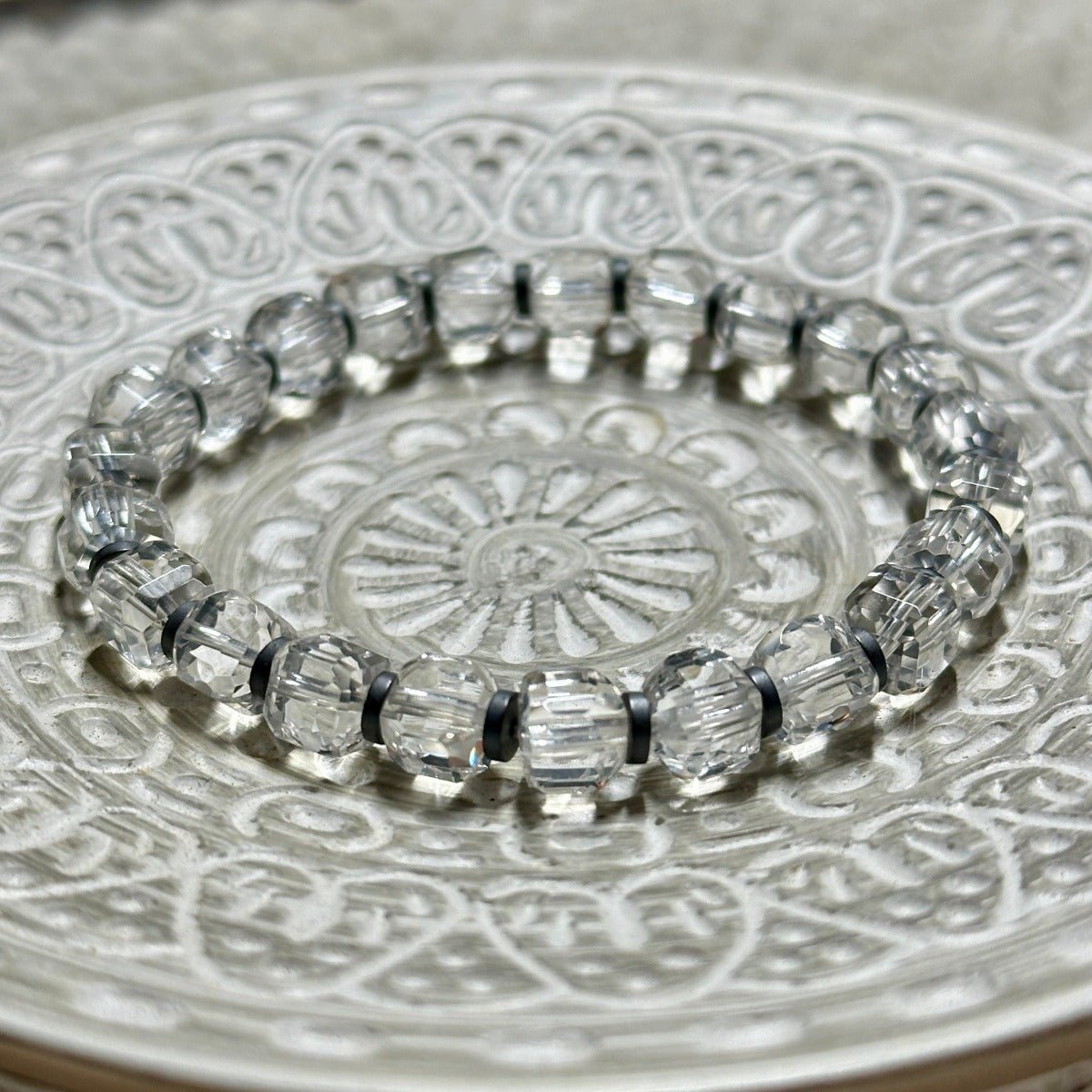 Crystal Quartz Bracelet for Men and Women