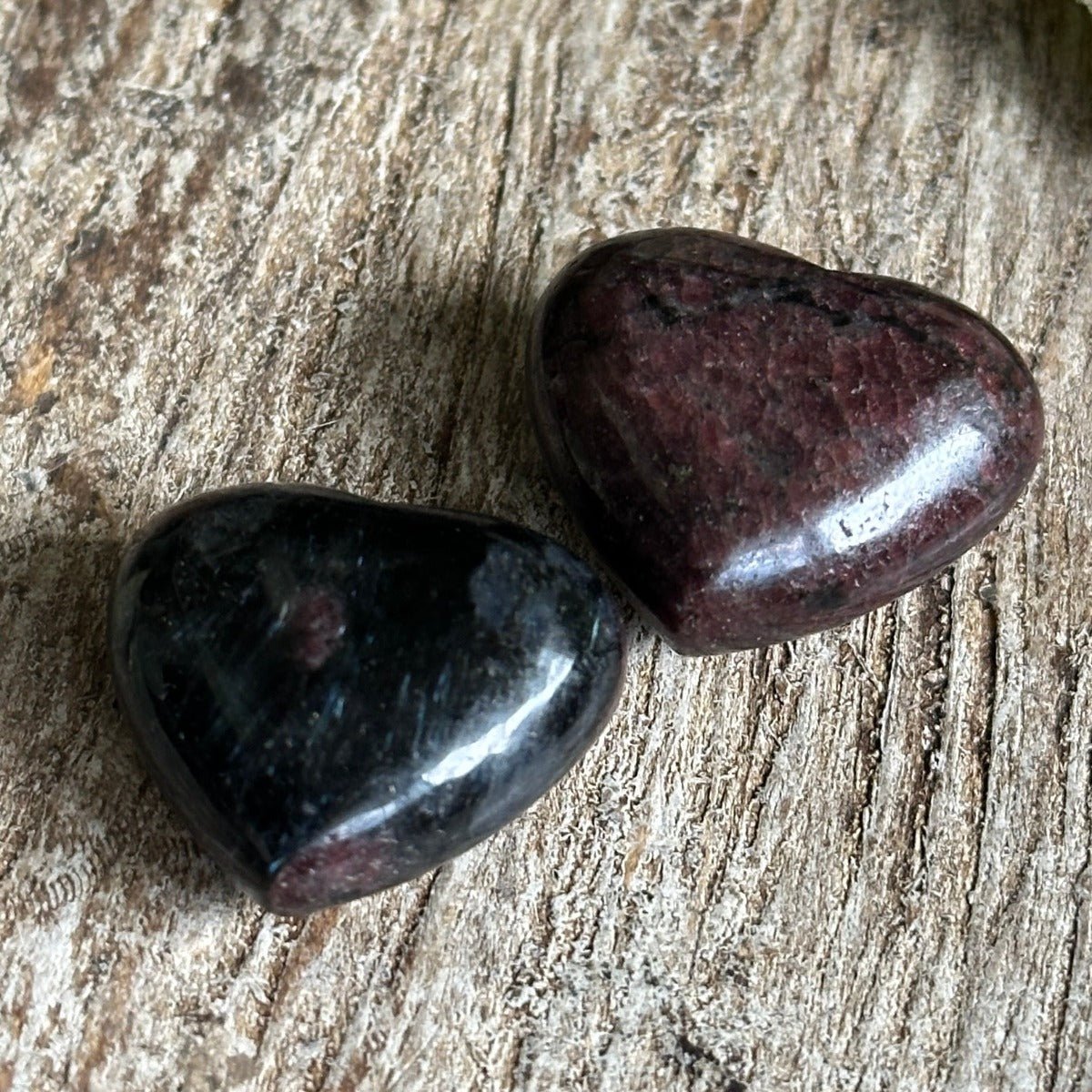 Garnet Heart Loose Gemstone