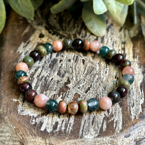 Mini Gemstone Fertility Bracelet