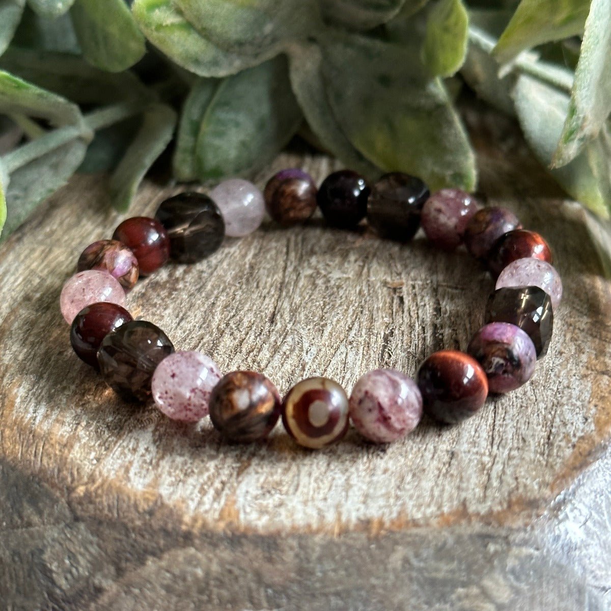 Crystals for Root Chakra Bracelet
