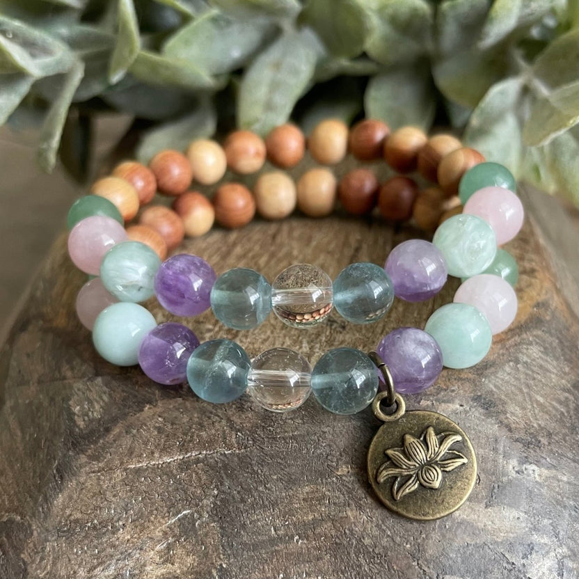 Pregnancy Bracelet Collection Gemstone and Charm Pregnancy Bracelets